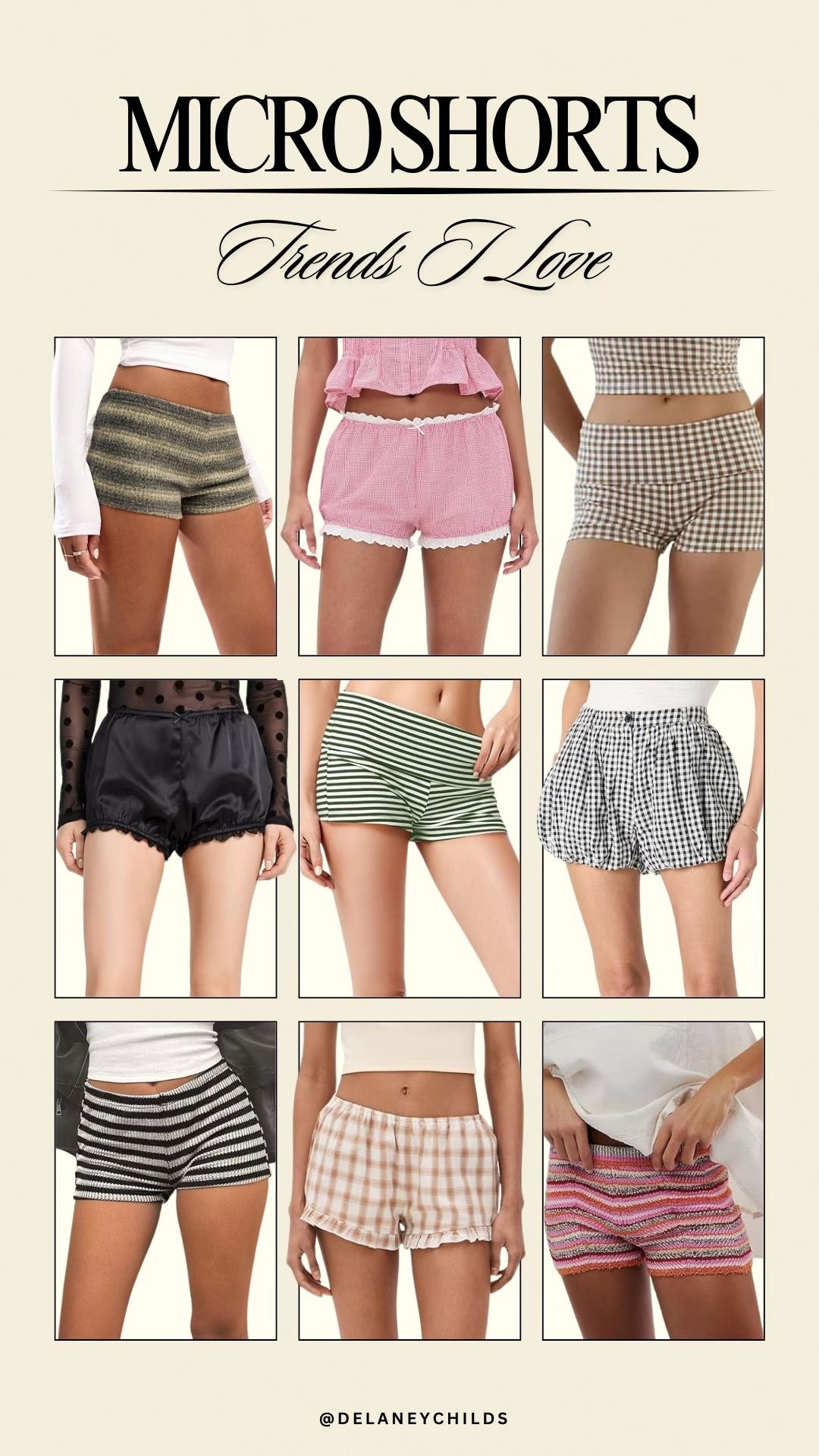 Trends I’m loving - micro shorts ✨

#LTKStyleTip #LTKSeasonal #LTKFindsUnder100
