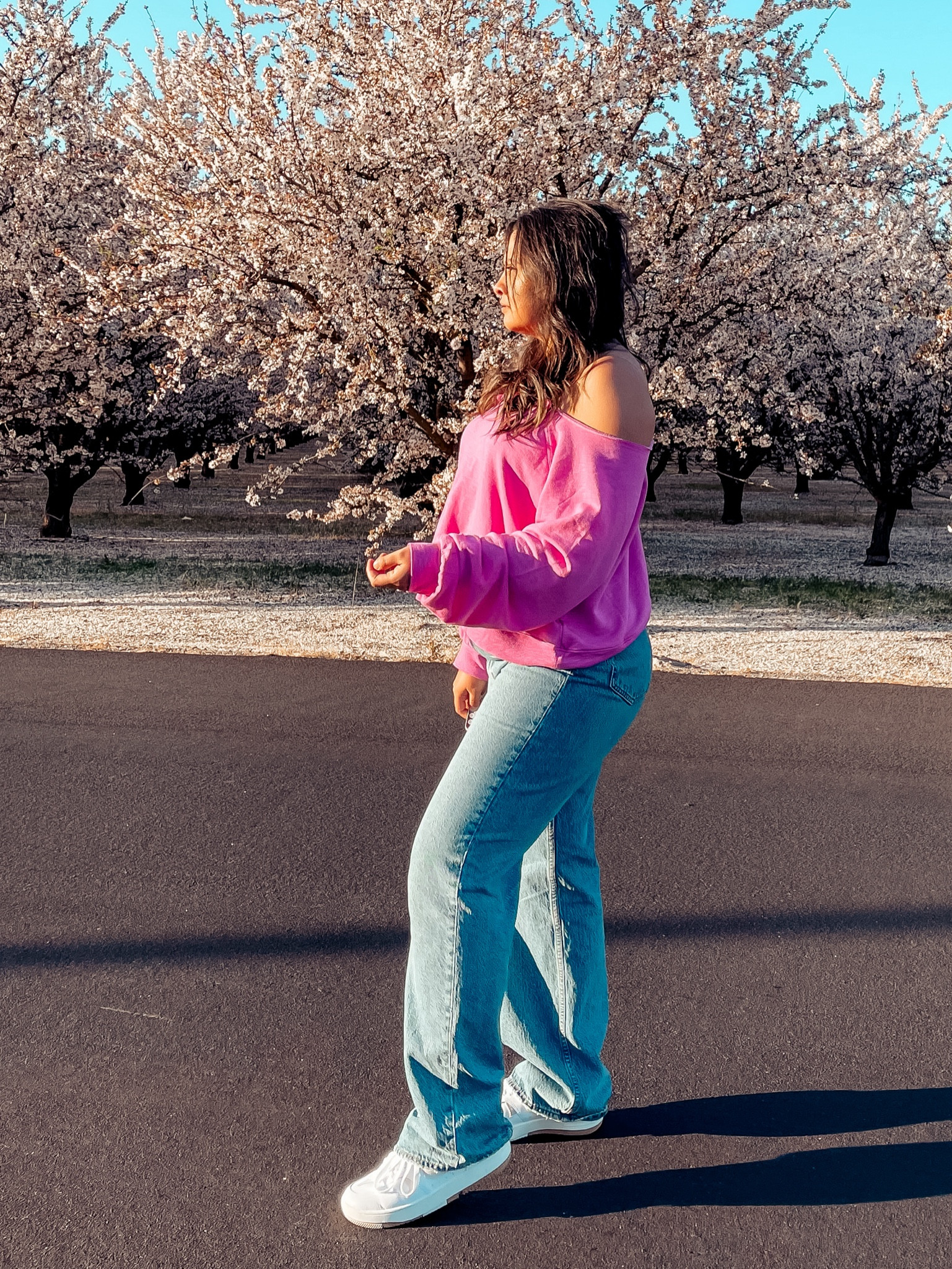 { perfect pink pullover + spring denim! ❥

• Anthropologie Daily Practice Long-Sleeve Pullover in Pink - L 
• Abercrombie High Rise The Loose Jean in Medium - 30 
• Nike Gamma Force Casual Sneaker in White, Phantom - 8.5 

Modern Rez Girl Aesthetic } 

#LTKshoecrush #LTKmidsize #LTKSpringSale