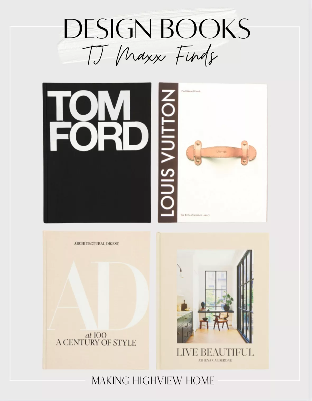 Tom Ford, Accents, Tom Ford Coffee Table Book
