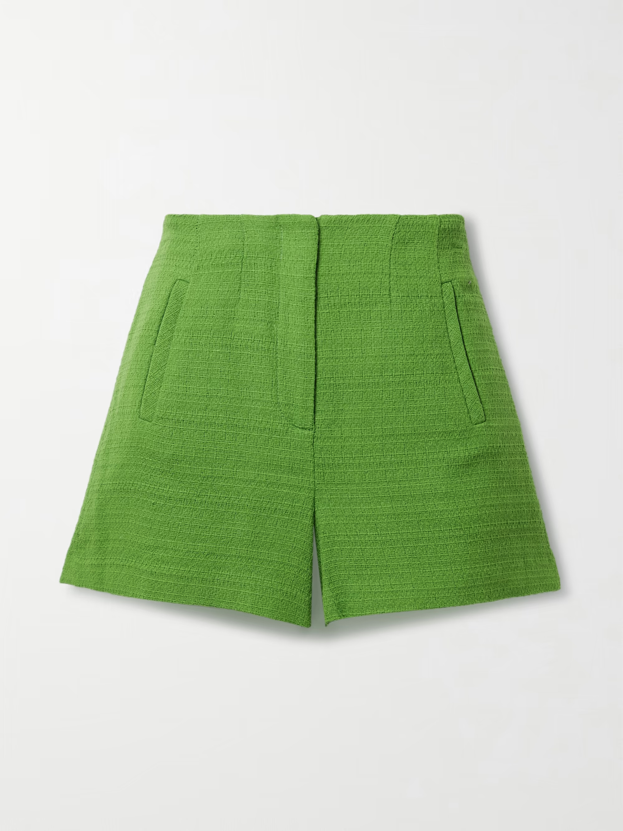 Jazmin cotton-tweed shorts | NET-A-PORTER (US)