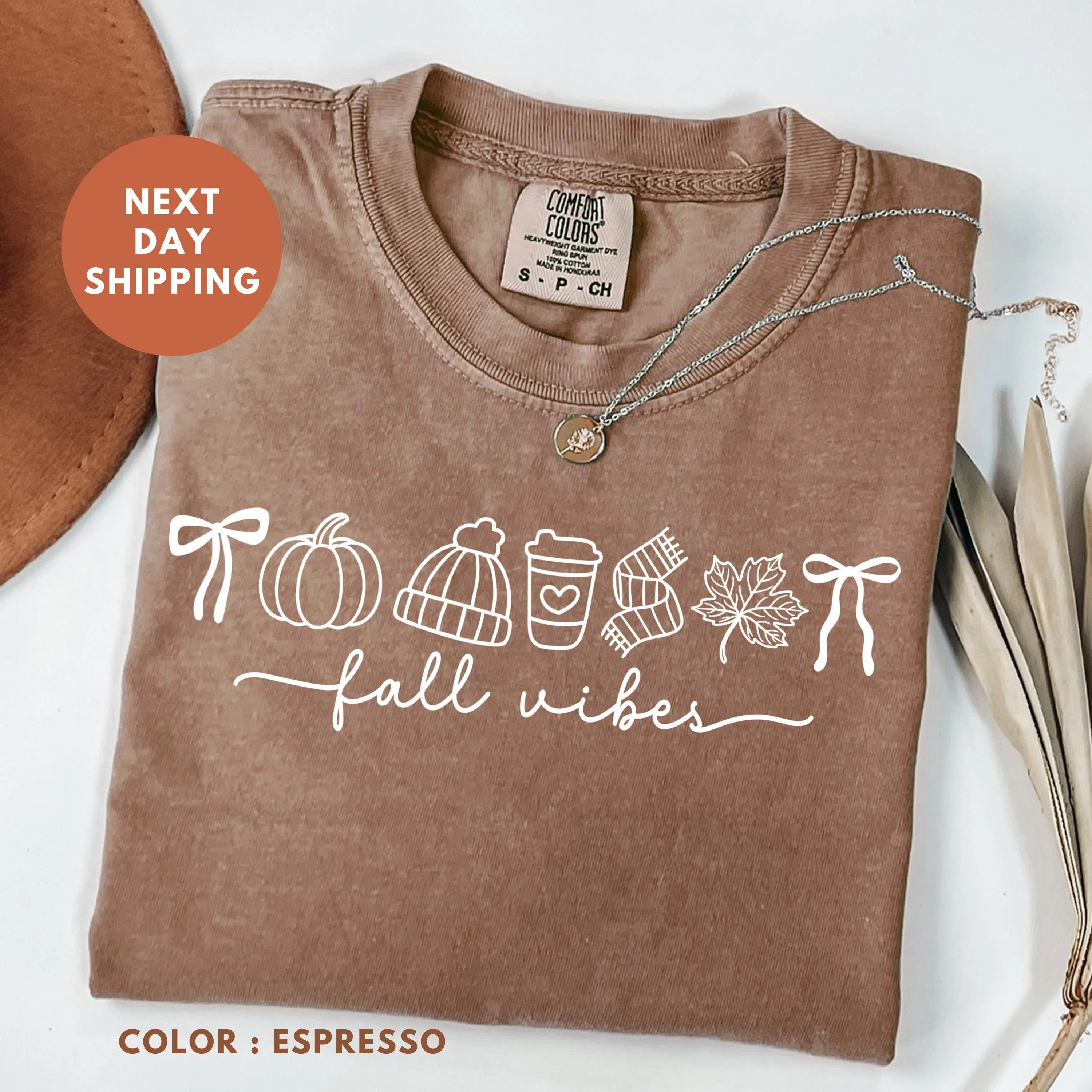 Comfort Colors® Fall Pumpkin T-Shirt, Fall Vibes Shirt, Autumn Fall Shirt, Thanksgiving Shirt, Pumpkins Shirt, Fall Mom Shirt, Thankful Tees | Etsy (Global)