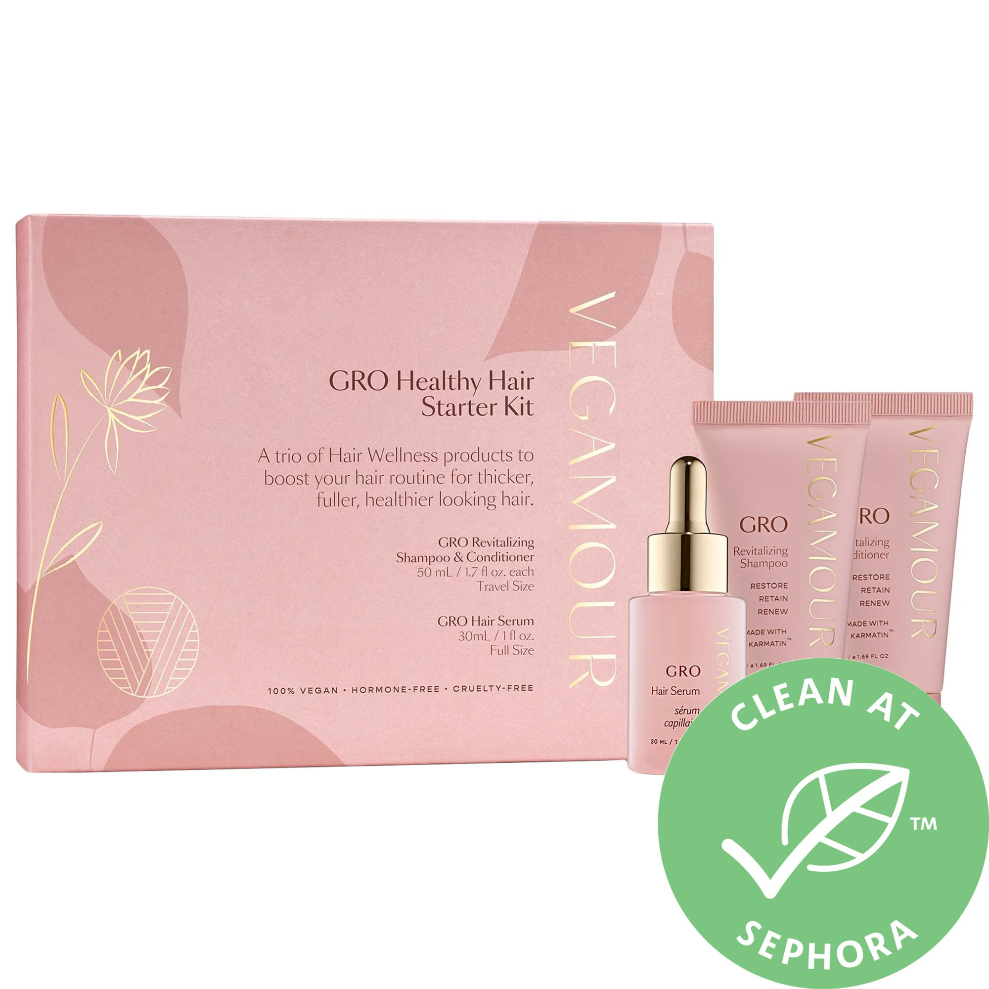 Vegamour GRO Healthy Hair Starter Kit For Thinning Hair | Sephora (US)