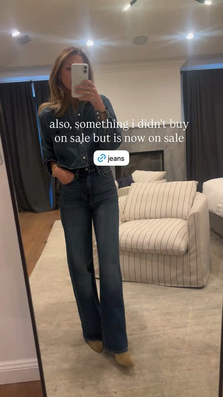 also, something i didn't buy on sale but is now on sale for Amazon prime day deals — these Levi’s ribcage wide leg jeans!

#LTKSaleAlert #LTKootd #LTKgrwm