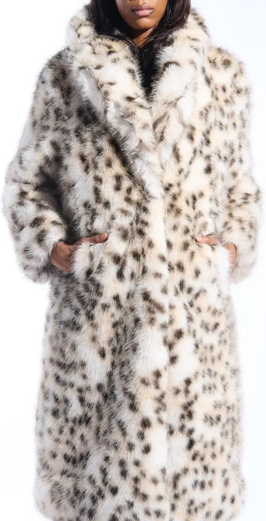 Leopard Print Faux Fur Coat | Nordstrom