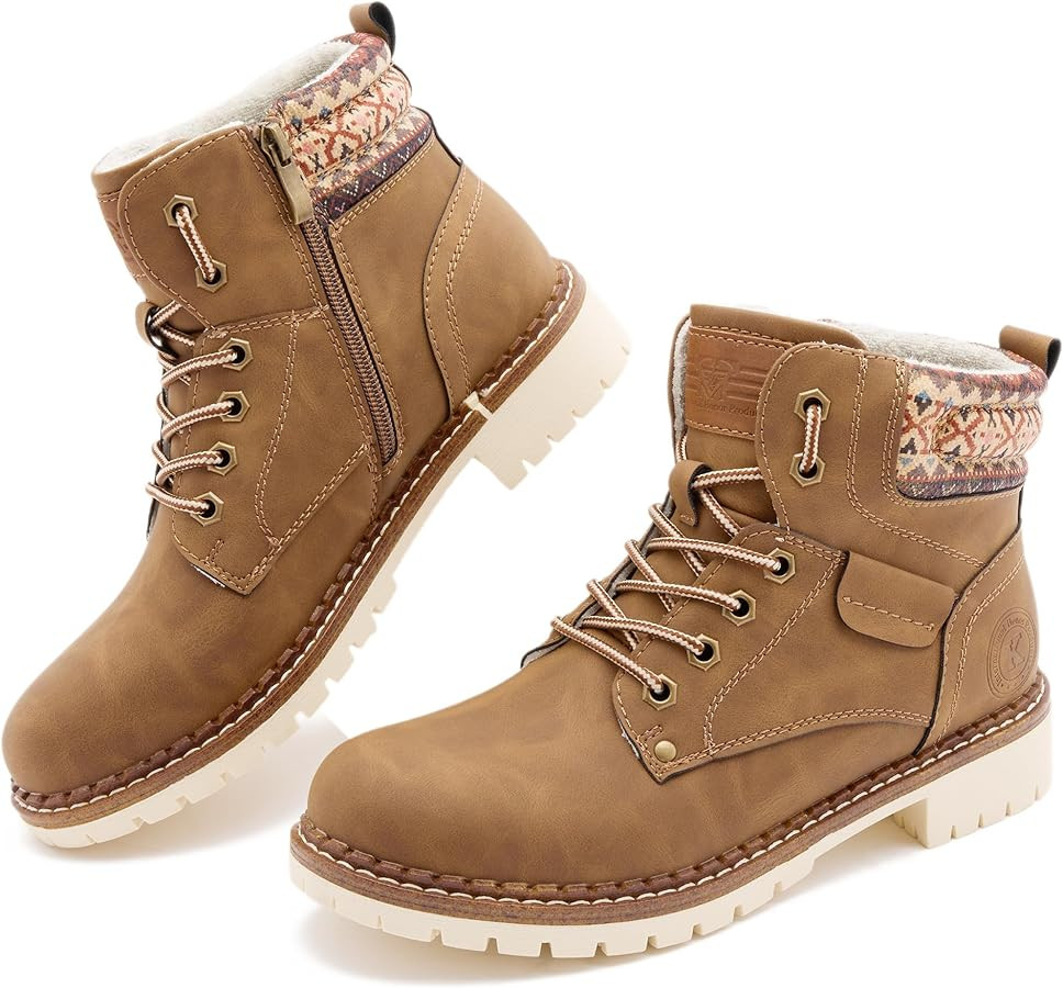 Kkyc Womens Hiking Boots Outdoor Non Slip Casual Boot | Amazon (US)