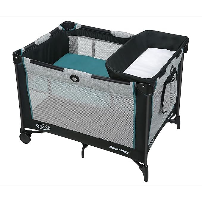 Graco Pack 'n Play Simple Solutions Playard | Includes Integrated Diaper Changer, Darcie, 39.5x28... | Amazon (US)