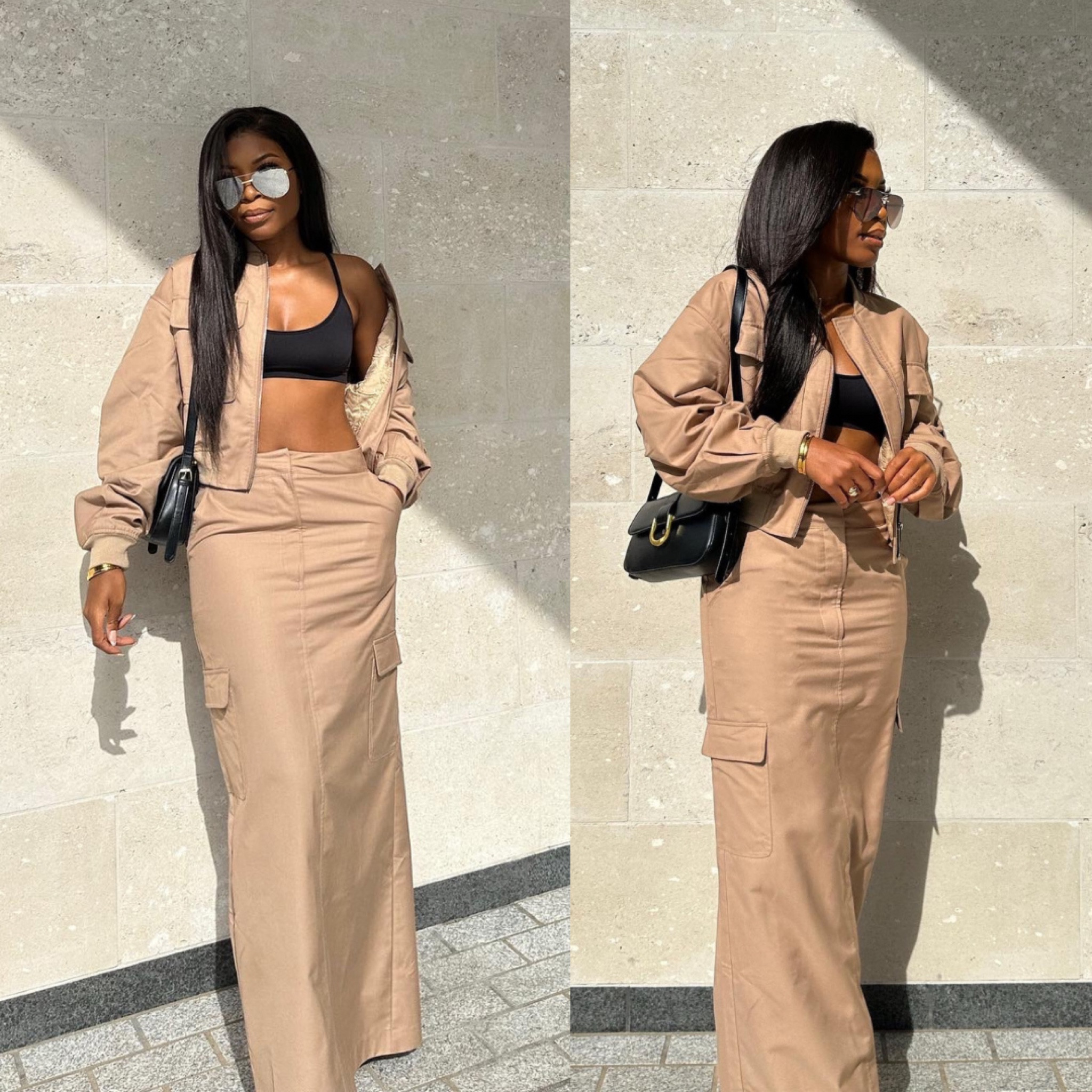 Lover of Coords 

Jackets are back for autumn and maxi skirts are always a shout 

I’m wearing a size 8 jacket and a size 10 skirt 

I’ve linked the coord in the black also
And a similar bralet

#LTKeurope #LTKstyletip #LTKbeauty