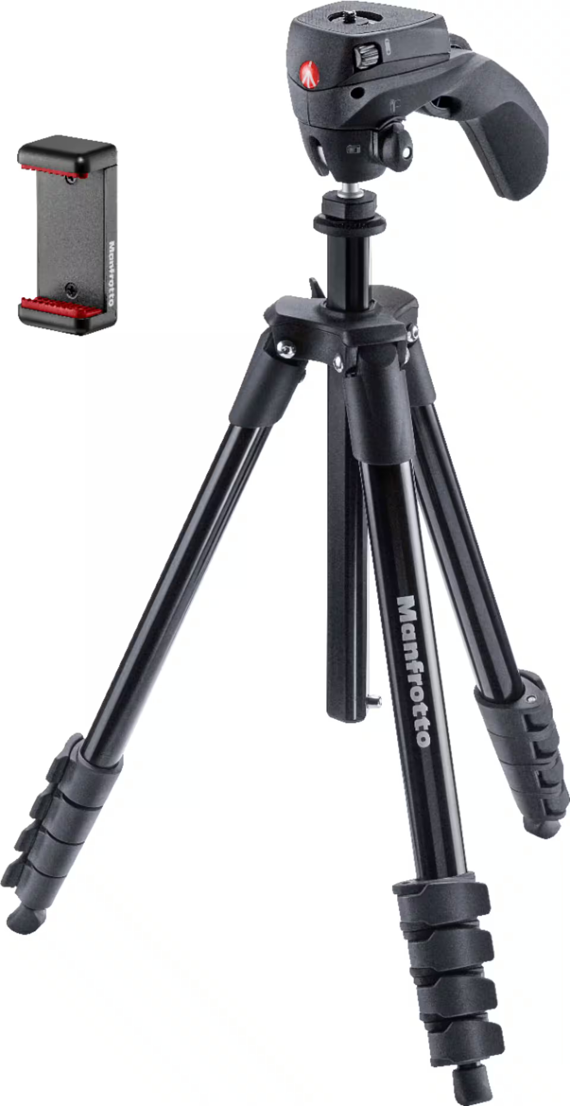 Manfrotto Compact Action Smart 61" Tripod Black MKSCOMPACTACN-BK - Best Buy | Best Buy U.S.