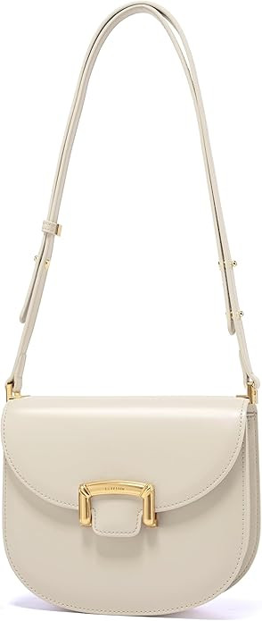 LAFESTIN Small Split Leather Crossbody Purses For Women with Adjustable Strap Shoulder Handbags w... | Amazon (US)