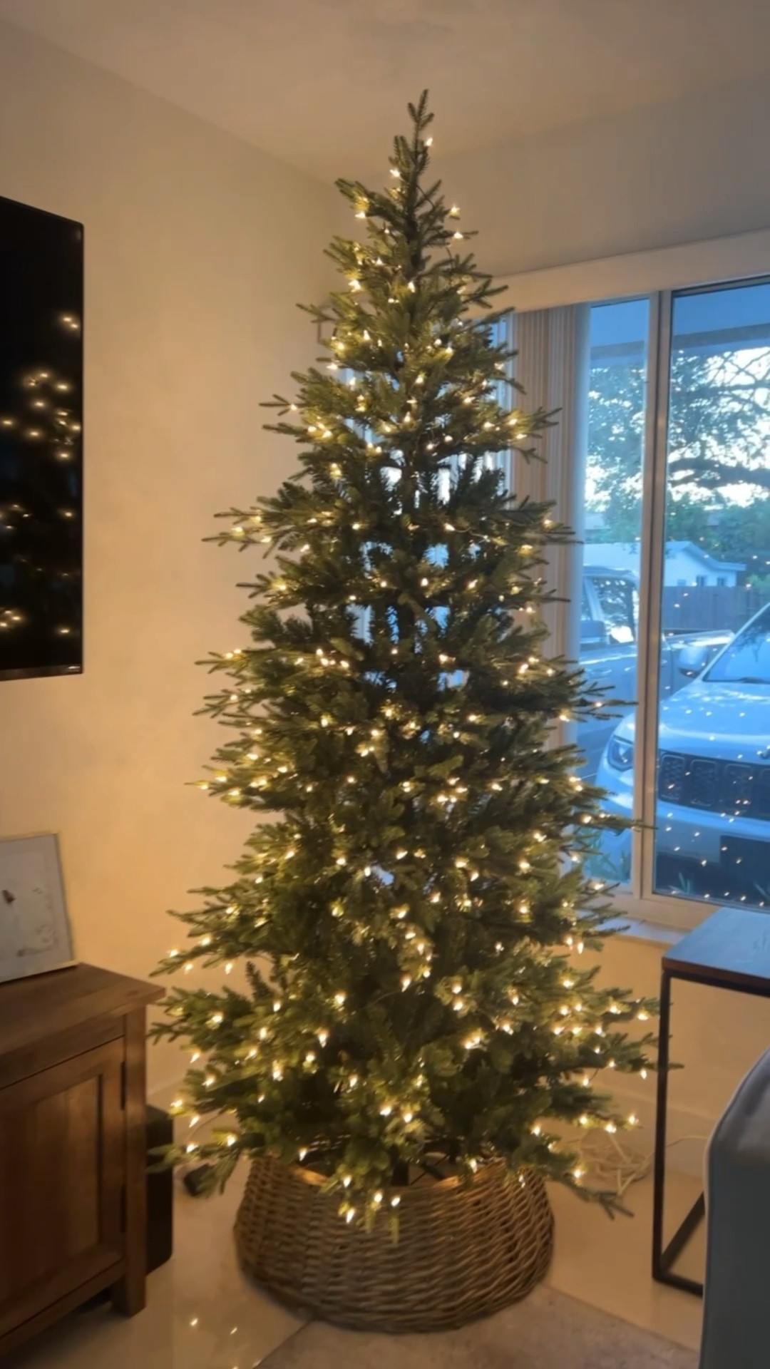 This is the perfect tree for smaller spaces! It would fit great in an apartment or a home with lower ceilings. We’ve had it for three years now and it’s even more beautiful in person!

#LTKHome #LTKSeasonal #LTKHoliday