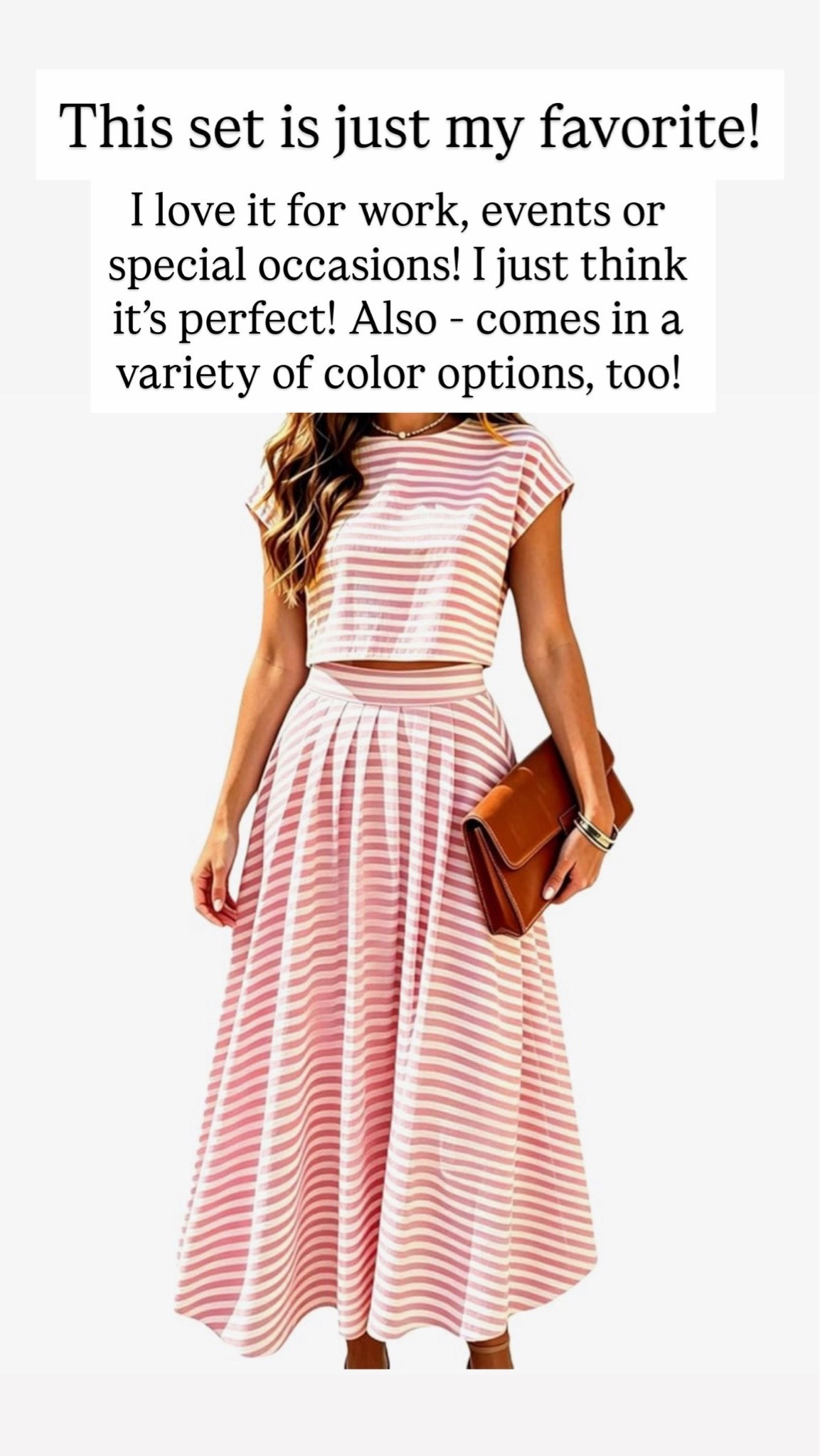 This 2-piece set is adorable! I love this set for work or play for women.

#LTKootd