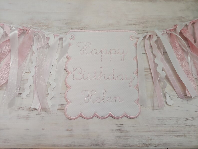 Girls birthday banner, high chair banner, birthday decorations, birthday pendant, party decor, 1s... | Etsy (US)