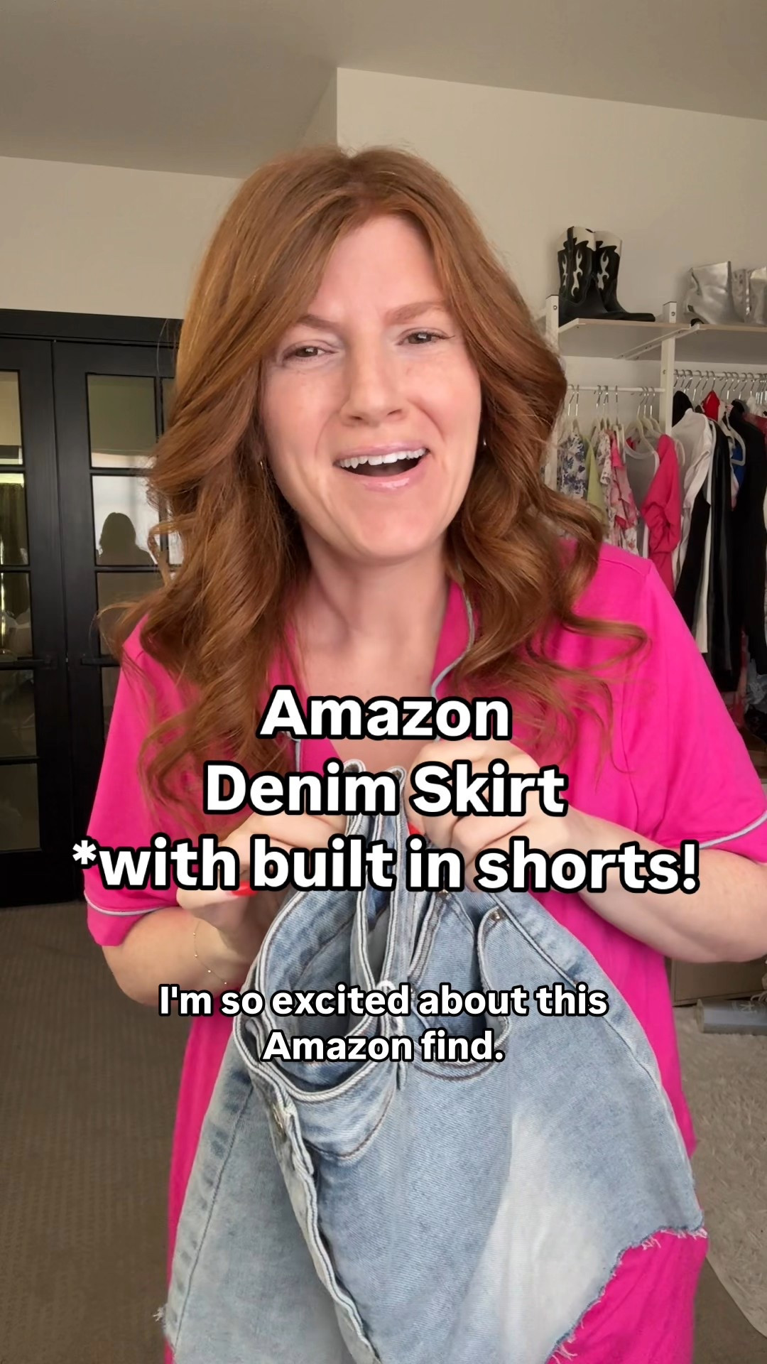 Love this denim skirt! Sized up one to a large. 

#LTKPetite #LTKSaleAlert #LTKFindsUnder50