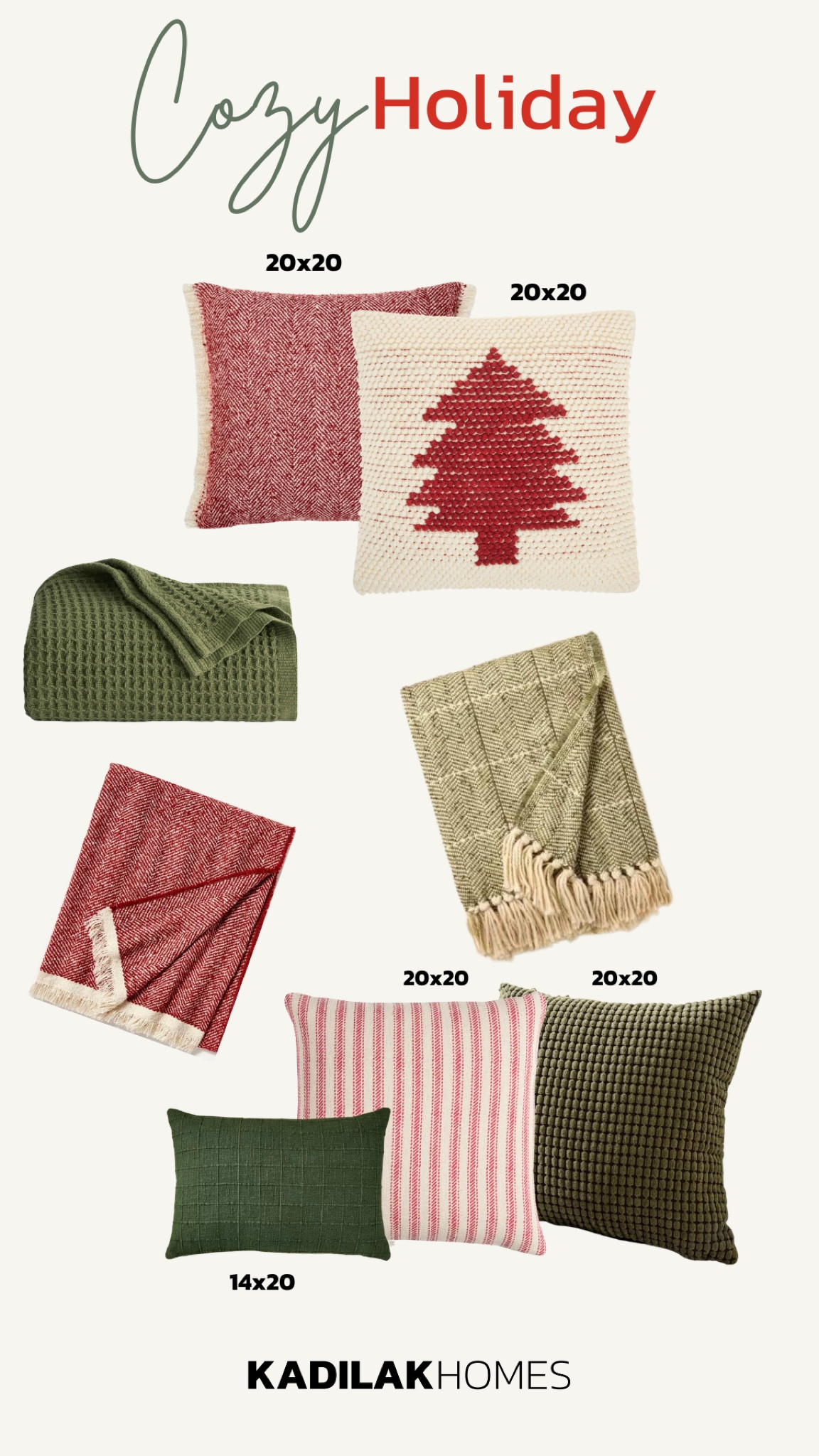 Cozy holiday throws and pillows for the 2024 holiday season!

#LTKFamily #LTKHoliday #LTKSeasonal