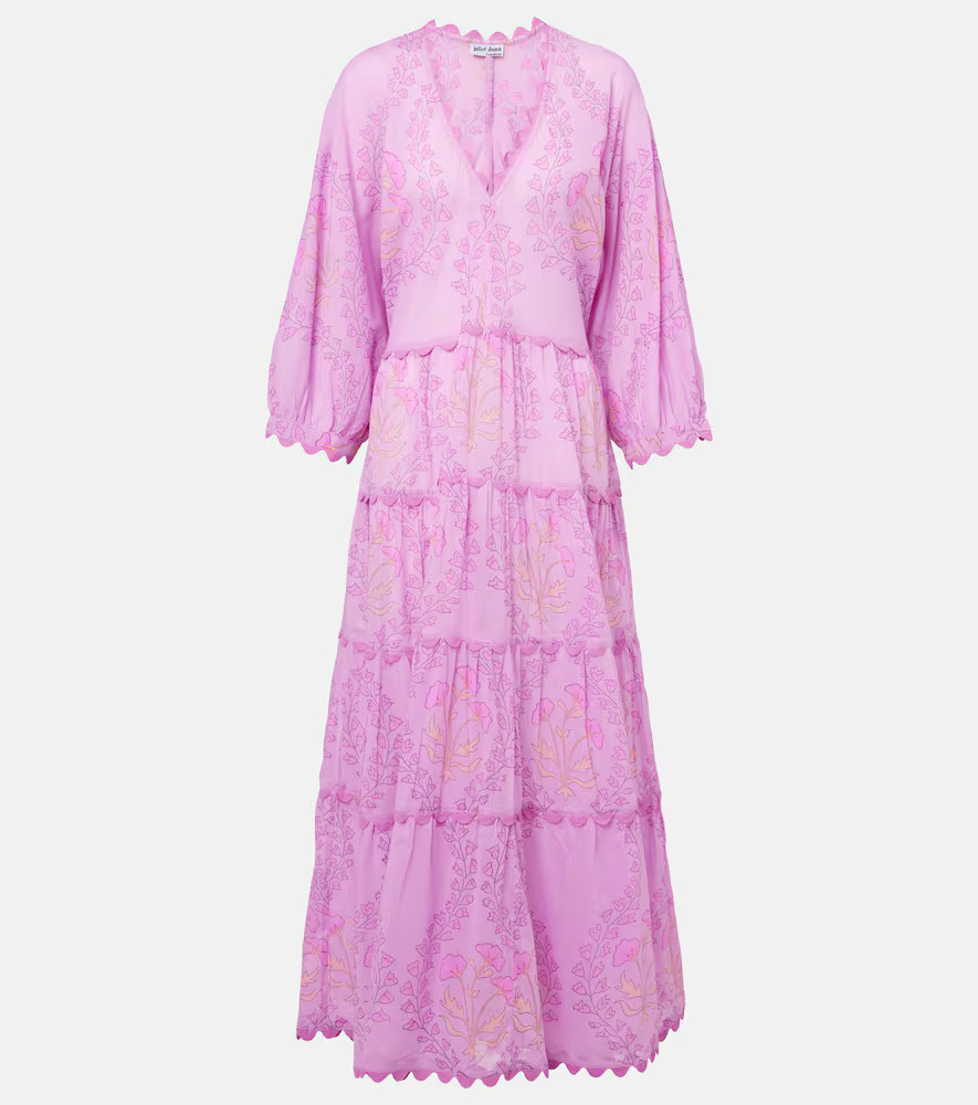 Juliet Dunn Printed cotton maxi dress | Mytheresa (US/CA)