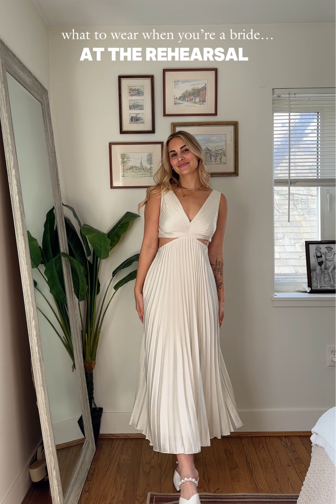 Absolutely obsessed with this dress! She’s giving Marilyn Monroe in all the best ways. Perfect for the rehearsal 🤍🤭 

#LTKwedding #LTKstyletip #LTKparties