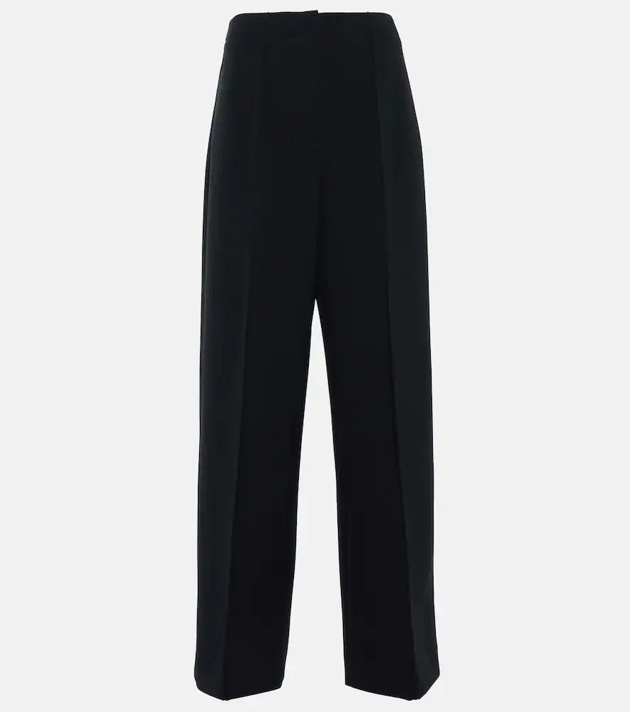 The Row Lazco scuba wide-leg pants | Mytheresa (US/CA)