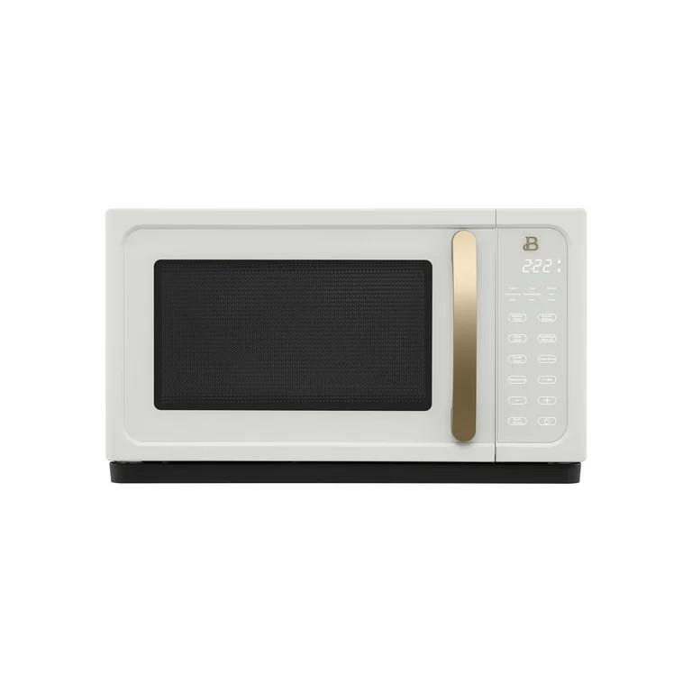Beautiful 1.1 Cu ft Sensor Microwave Oven, White Icing by Drew Barrymore | Walmart (US)