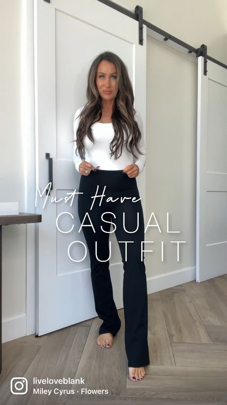 Must have casual outfit idea.. fav high rise leg lengthening flare yoga pants Sz small…save 10% sitewide code kimxspanx 
Long sleeve bodysuit Sz small
$79 platform similar to UGG boots..these are awesome! I have the platform and regular and just fantastic!!!! Runs tts
Vest sz med so I can wear with sweatshirts 
Marc Jacob’s tote bag..love this color!
Valentine’s Day gift ideas, 


#LTKshoecrush #LTKunder50 #LTKFind