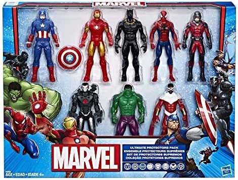 Marvel Avengers Action Figures - Iron Man, Hulk, Black Panther, Captain America, Spider Man, Ant ... | Amazon (US)