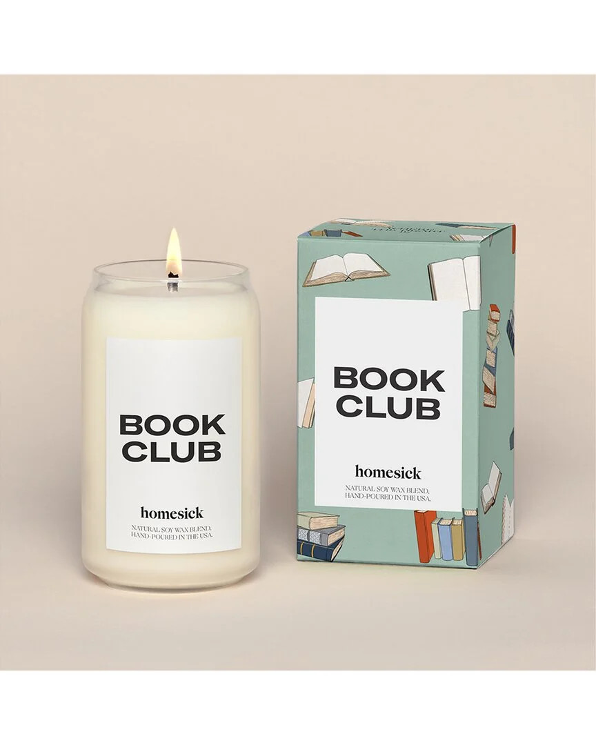 Homesick Book Club Candle | Shop Simon