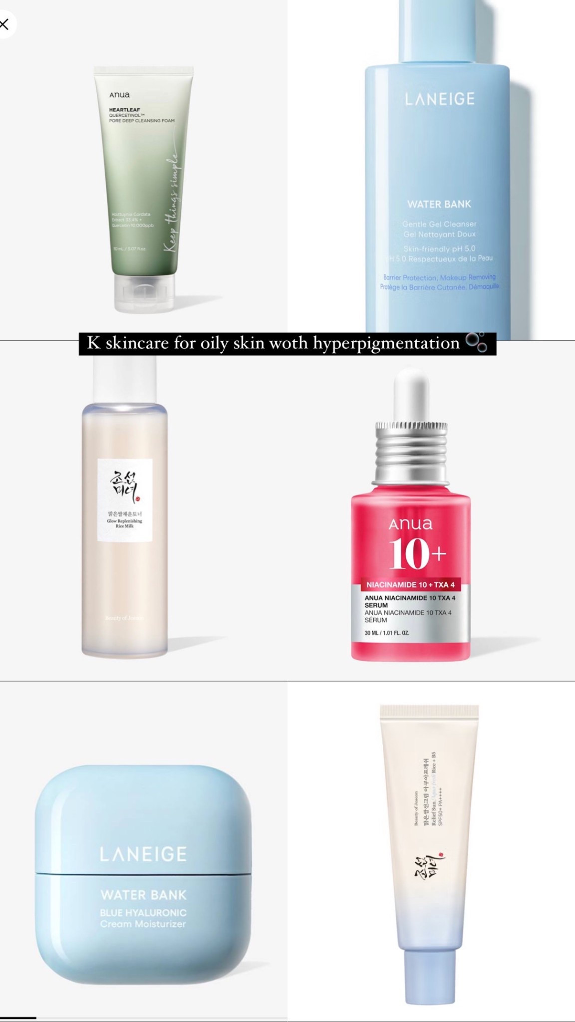 These Korean beauty products are great if you have oily skin with hyperpigmentation! I have linked more great products below by

#LTKsale #LTKAprilSpotlight #LTKbeauty