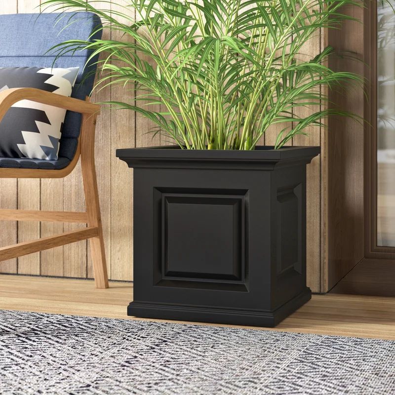 Kentshire Square Resin Planter Box with Water Reservoir | Wayfair North America