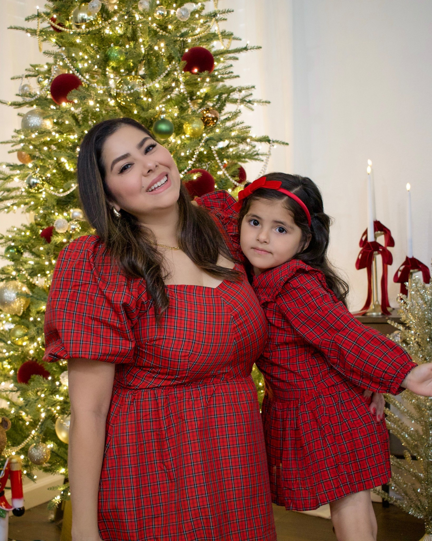 Plaid balloon sleeve dress, Holiday dresses

#LTKmomlife #LTKootd #LTKHoliday