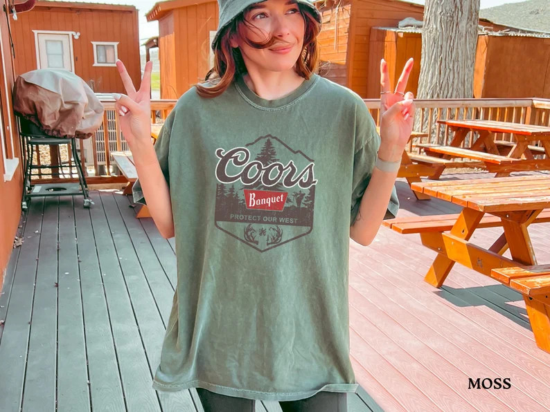 Vintage Coors Western Cowboy T-shirt, Vintage 90s Western Shirt, Retro Coors T, Rodeo Cowboy Shir... | Etsy (US)