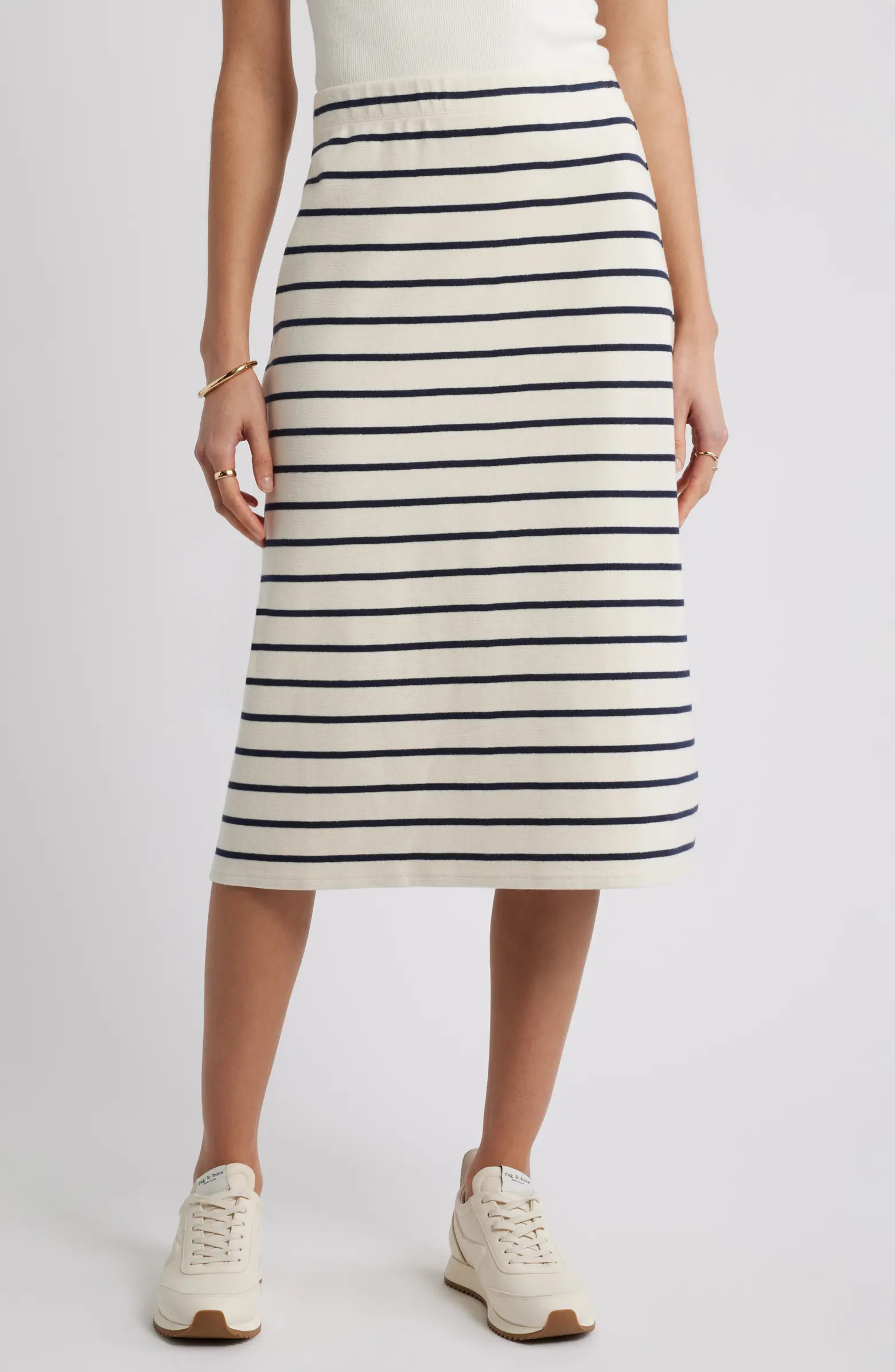 Stripe Knit Midi Skirt | Nordstrom