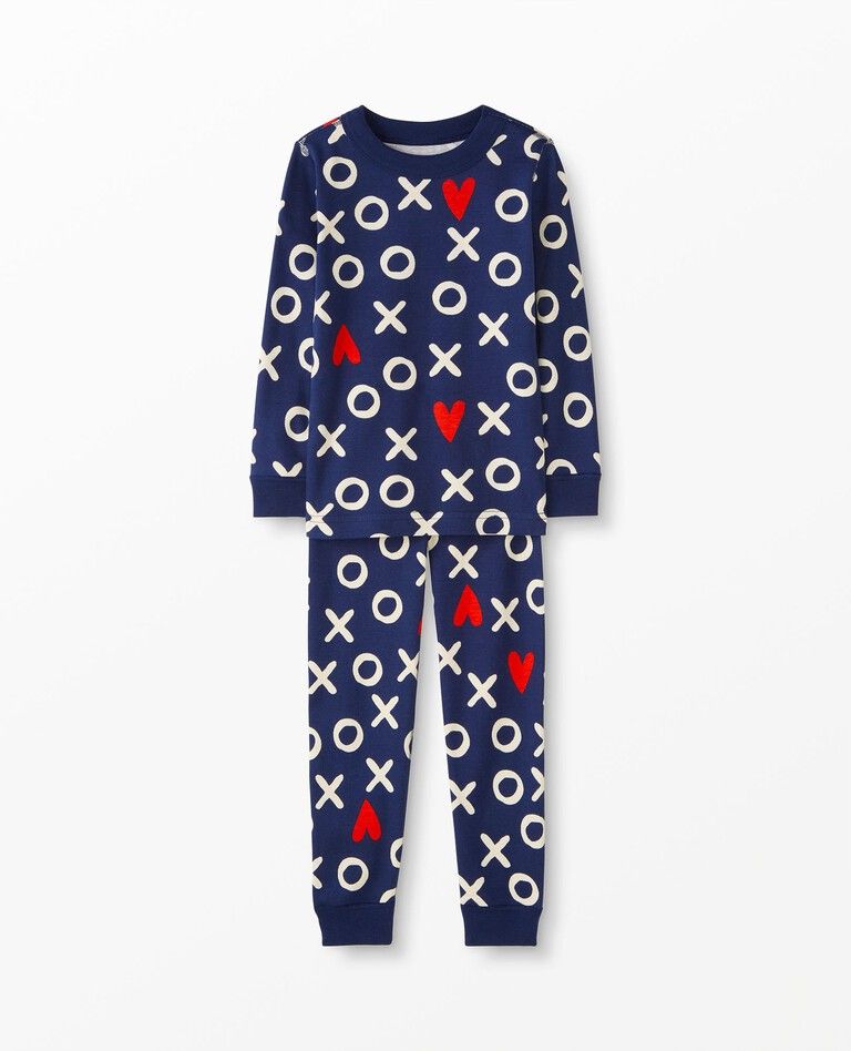 Valentines Long John Pajama Set | Hanna Andersson