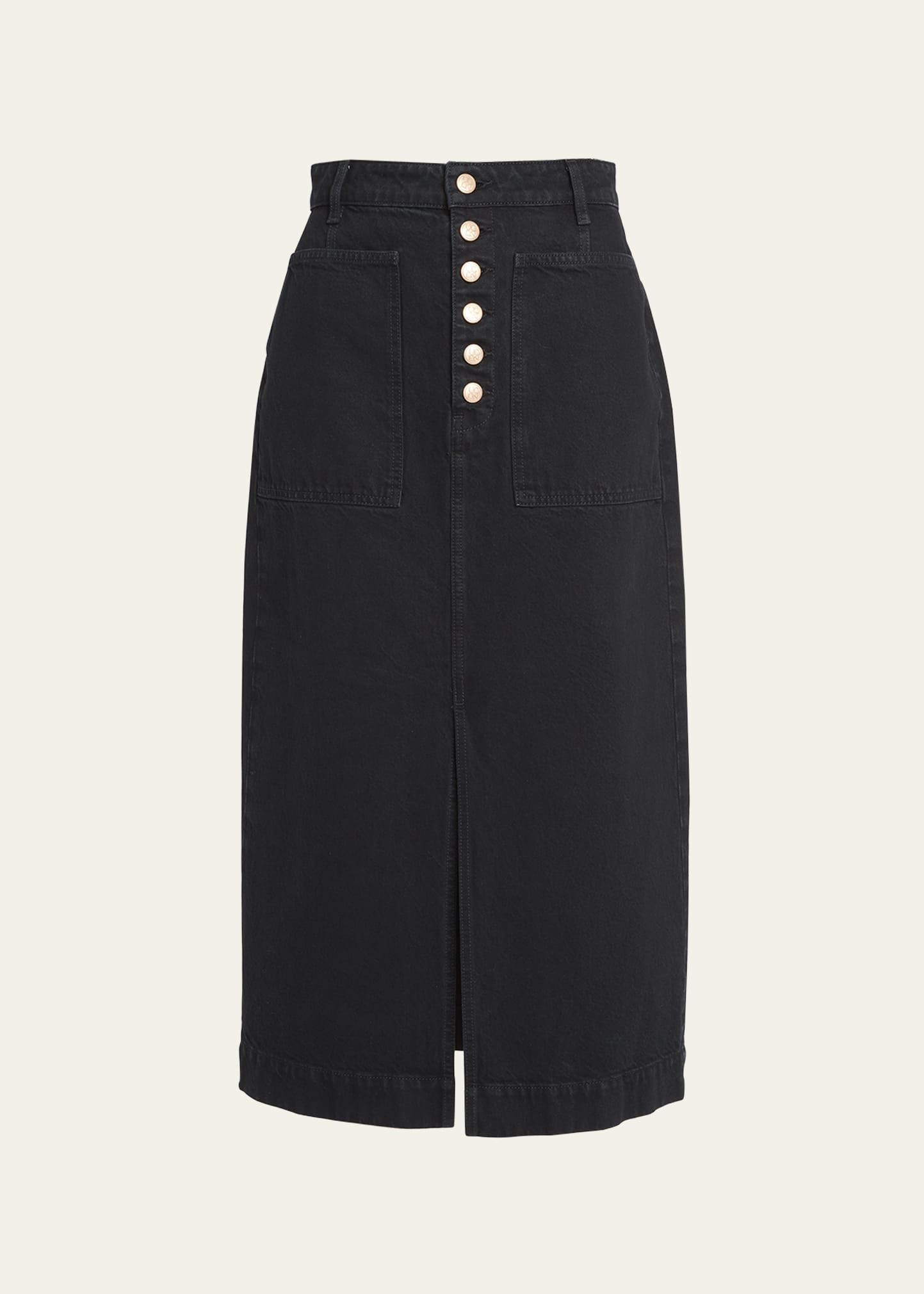 Ulla Johnson The Bea Denim Midi Skirt | Bergdorf Goodman