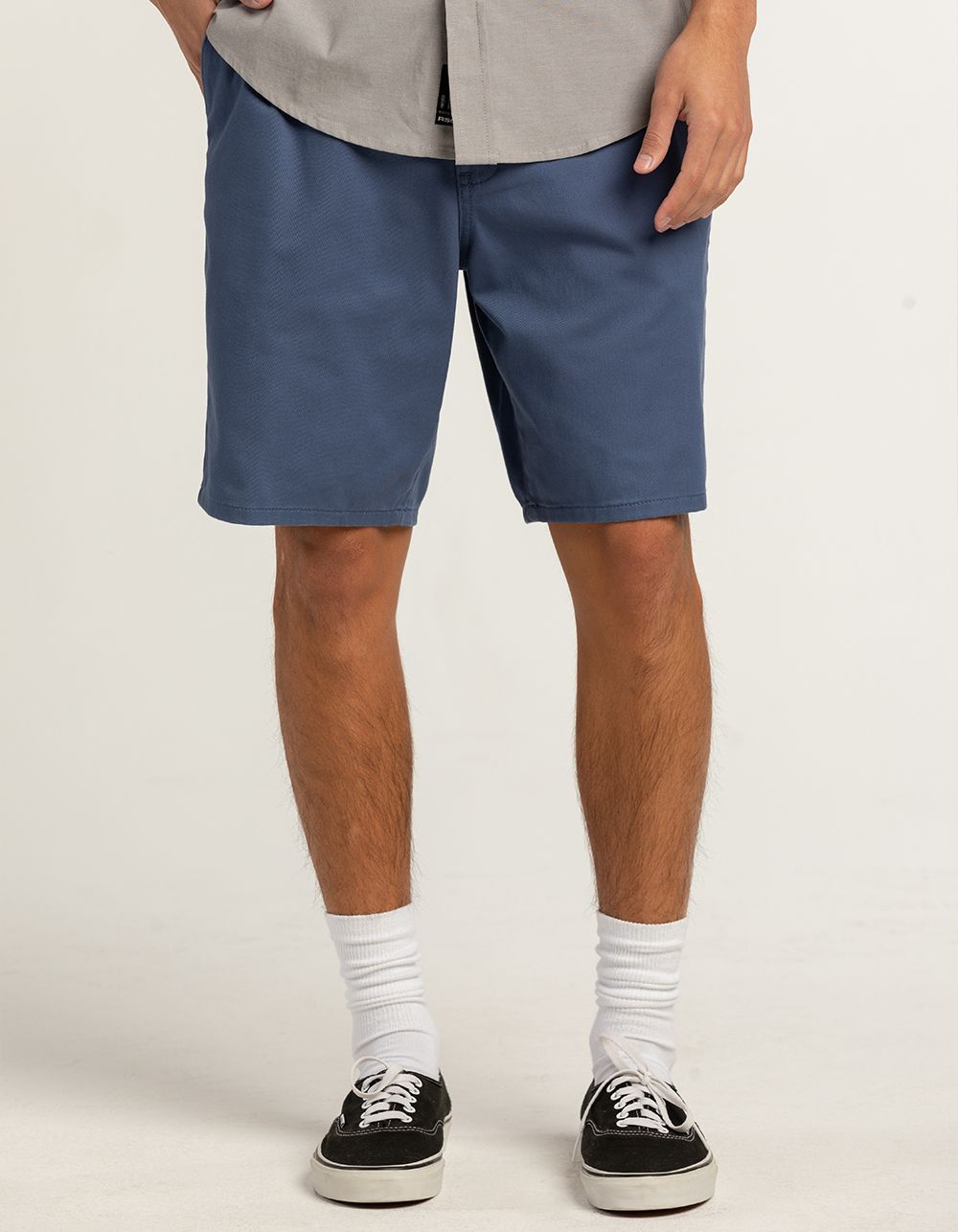 RSQ Mid-Length Mens Chino Shorts - BLUE | Tillys | Tillys