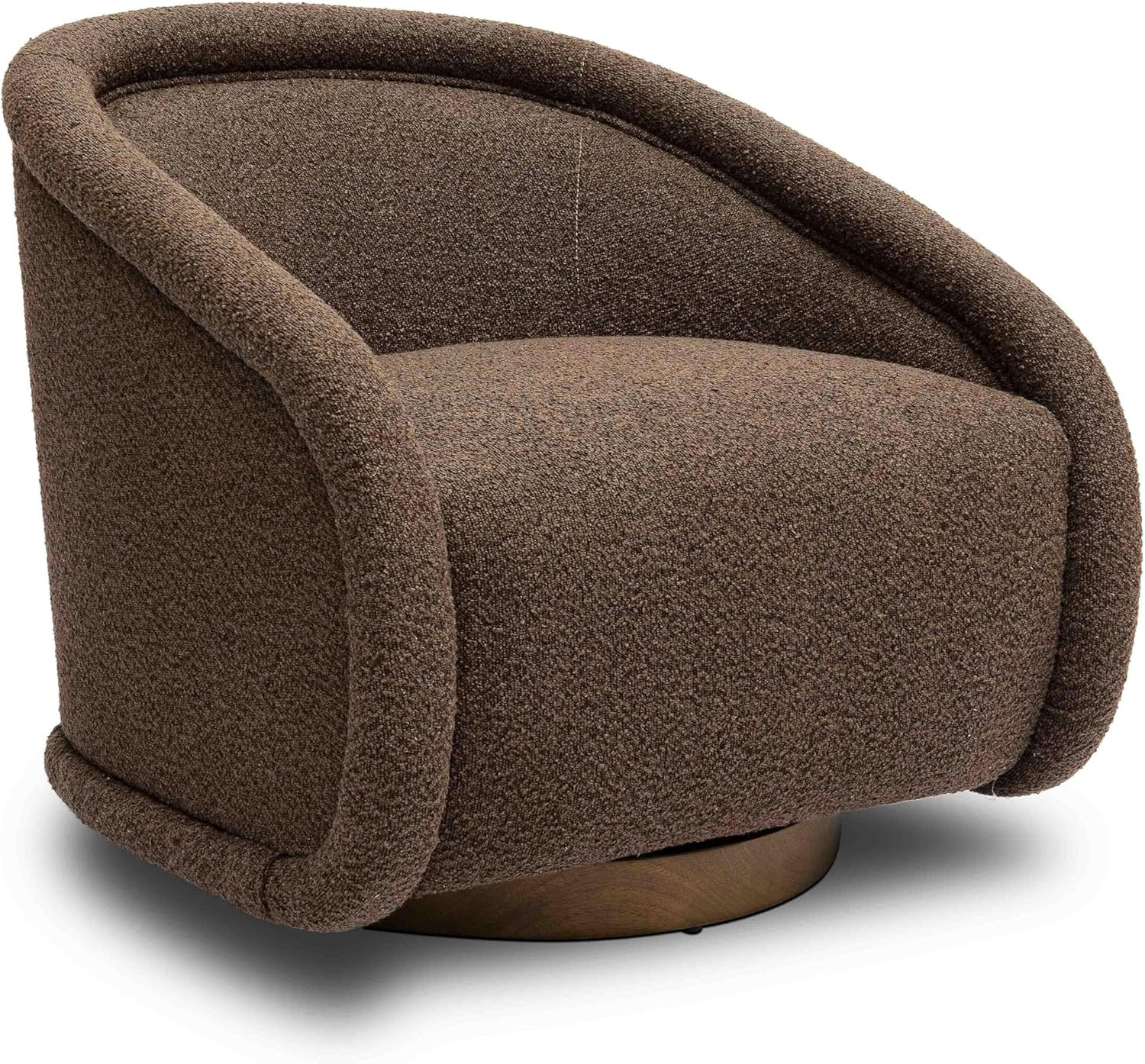 Tov Furniture Silla giratoria Boucle marrón chocolate Rory | Amazon (US)