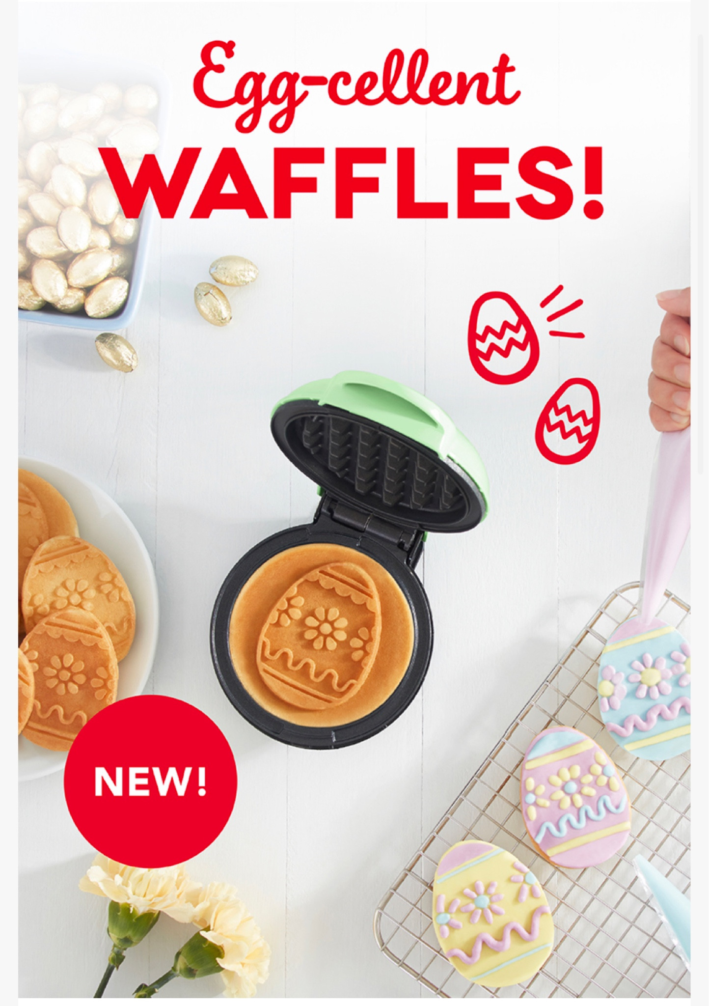 Easter waffle maker, egg waffle maker, dash waffle maker

#LTKhome #LTKSeasonal #LTKkids