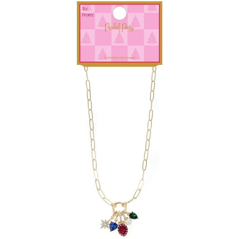 Packed Party Holiday Charm Necklace | Walmart (US)