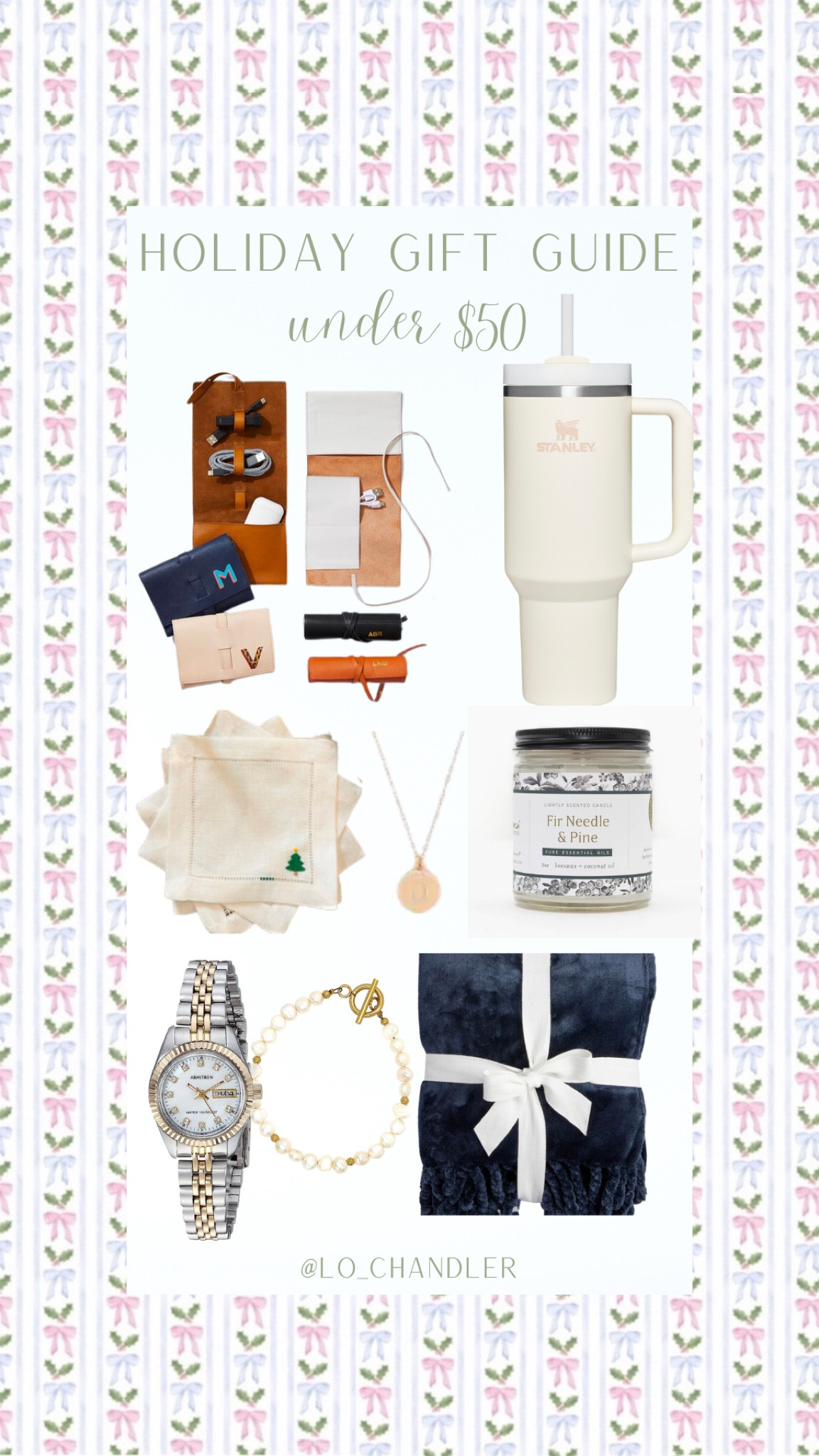 Looking for a little something to give to someone special this holiday season? I’ve linked all my favorite gifts under $50 below!



Holiday gift guide
Christmas gifts
Holiday gifts 
Stocking stuffers
Gifts for her
Gifts for him
Gifts for family 
Favorite gifts 
Gifts under $50

#LTKfindsunder50 #LTKHoliday #LTKGiftGuide