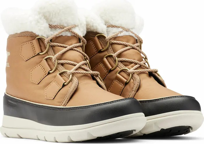 Explorer Carnival Waterproof Boot with Faux Fur Collar | Nordstrom Rack