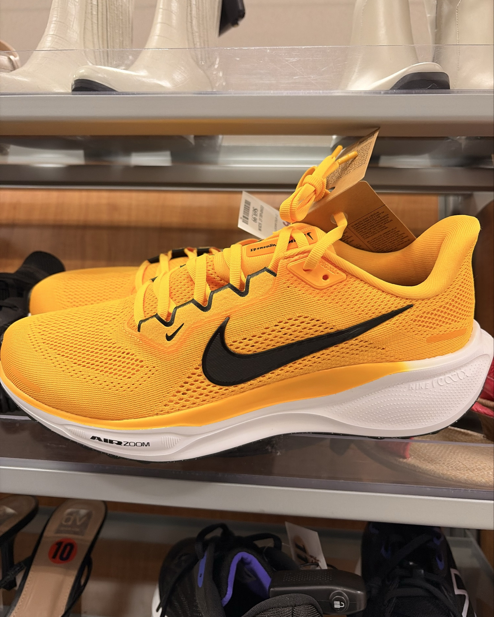 Nike women’s sneakers @TJ Maxx 😍 These are affordable fun color when working out, going for a run, or for walks!!💛🤩 








#LTKActive #LTKSaleAlert #LTKfitnessgoals