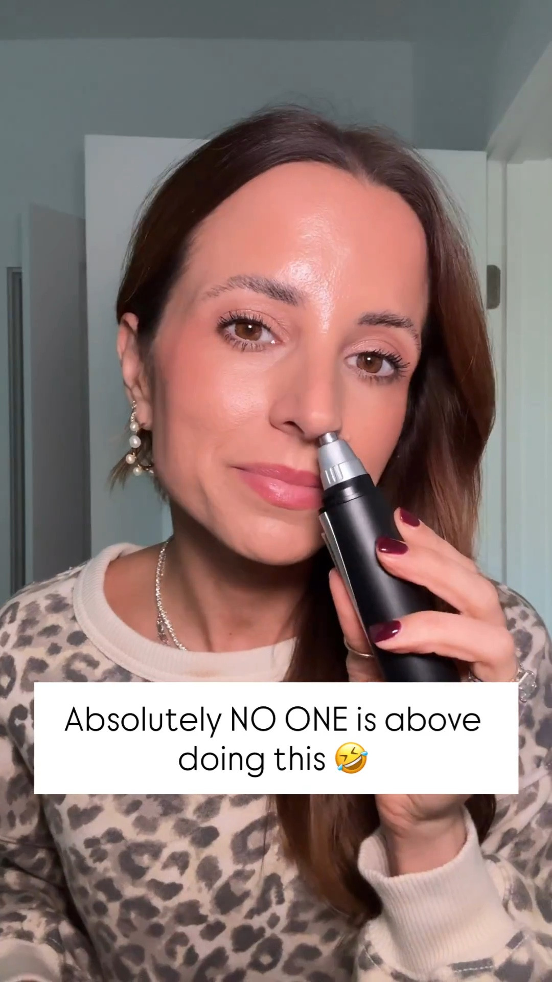 Amazon Jose hair trimmer - doesn’t hurt! Just tickles a little bit!

#LTKselfcare #LTKBeauty #LTKmorningroutine