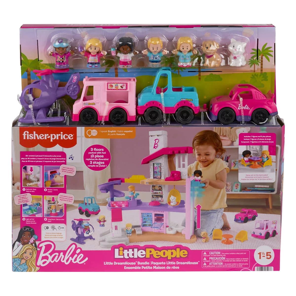 Fisher Price Little People Barbie Dreamhouse | Walmart (US)