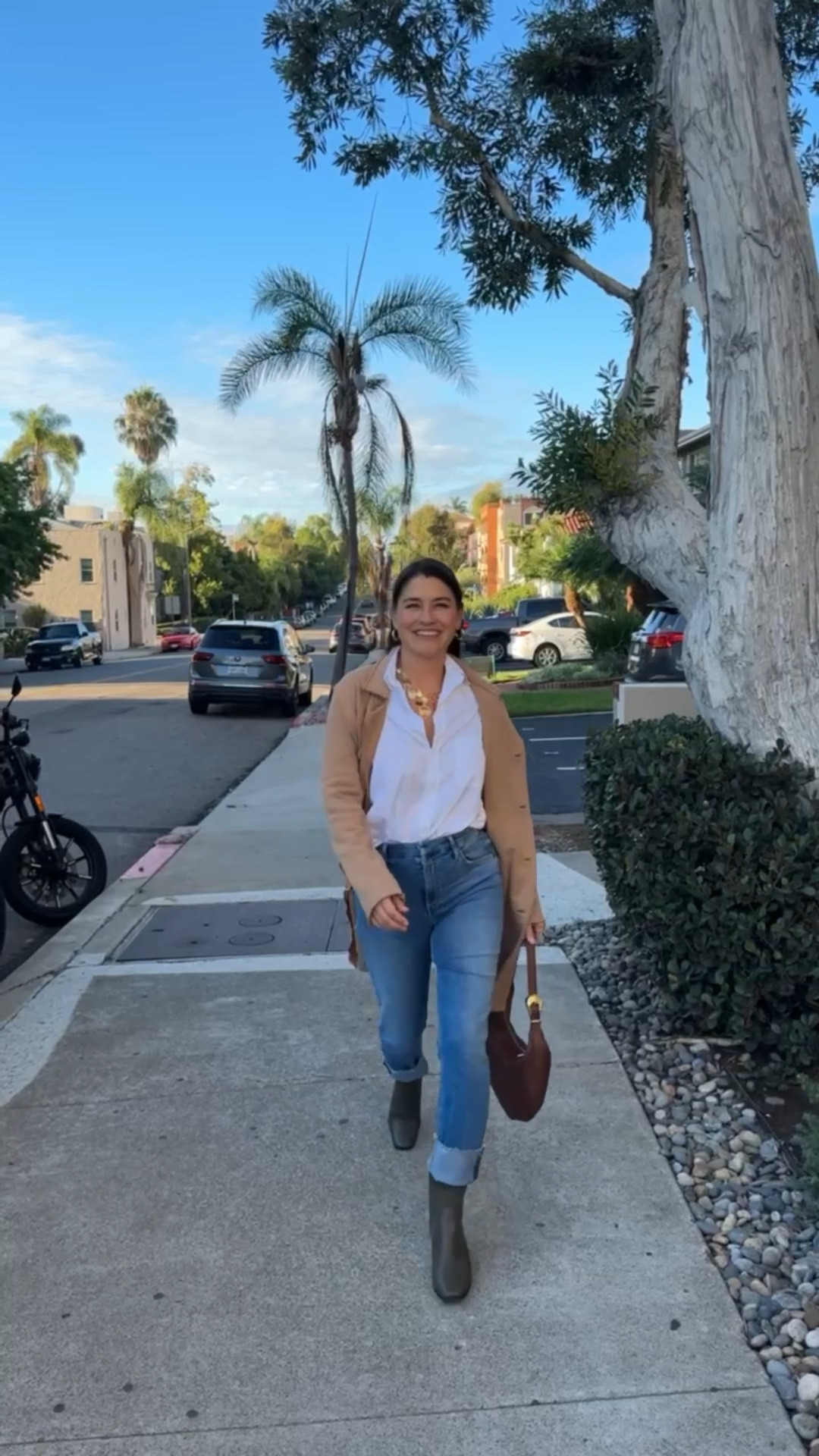 Comfortable & flattering Frank and Eileen favorites for fall: Belfast camel trench, Waverly button down, and Derry straight leg jeans 
@FrankandEileen #FrankandEileenPartner #WearLoveRepeat #ad

#LTKWorkwear #LTKSeasonal #LTKOver40