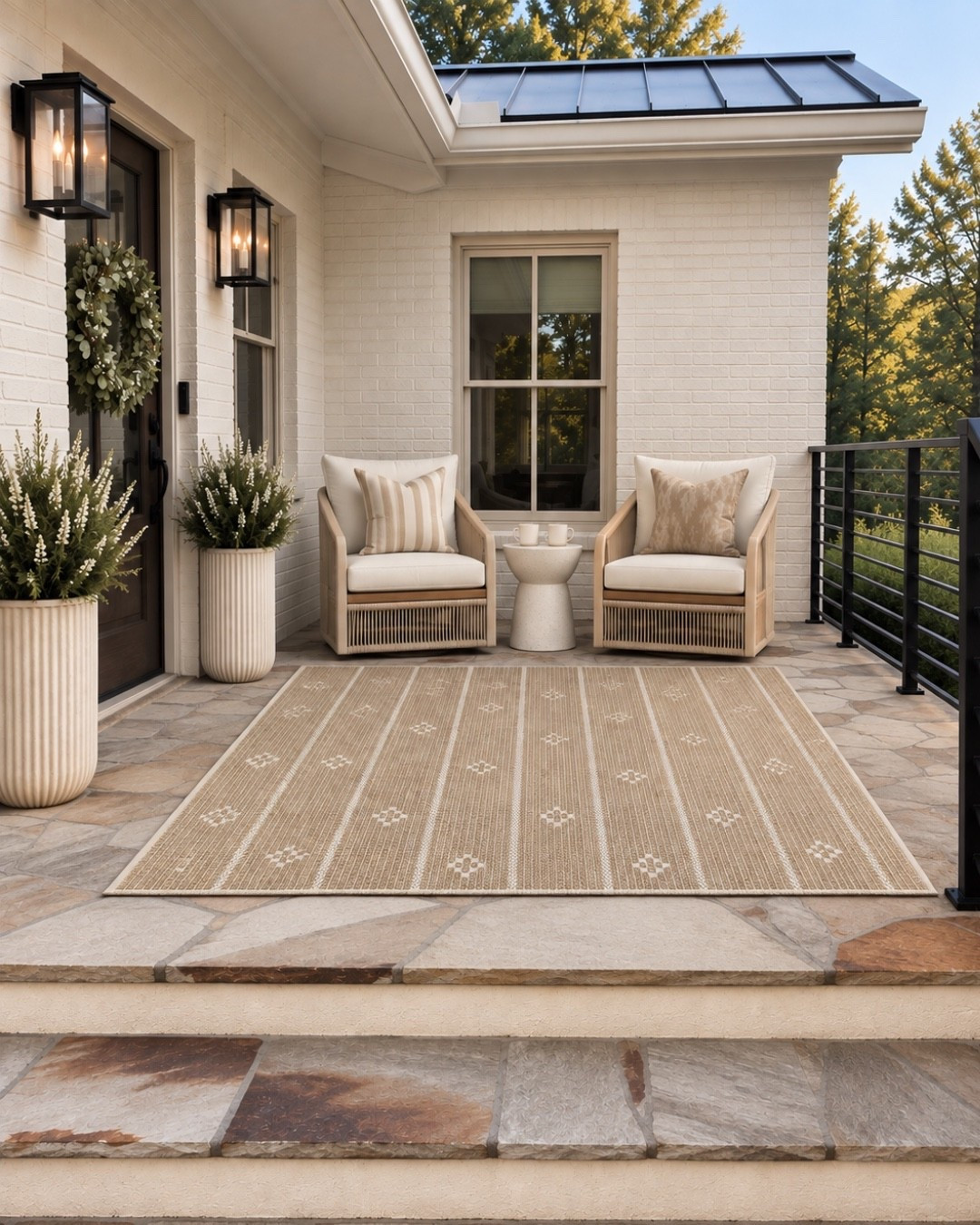 A cozy, collected porch retreat thah layers warm textures, timeless neutrals, and effortless outdoor style. 

Patio, porch, porch furniture, outdoor furniture, outdoor decor, outdoor living, outdoor table, outdoor pillows, outdoor decor, McGee and co, pottery barn

#LTKHome #LTKSeasonal #LTKSaleAlert