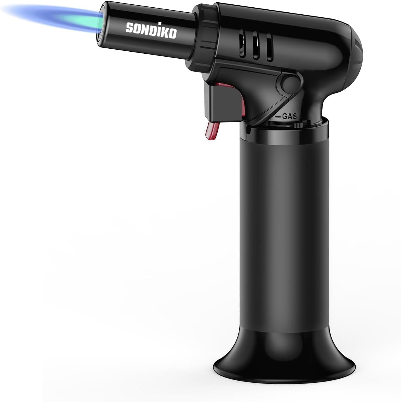 Sondiko Butane Torch with Fuel Gauge S907, Refillable Soldering Torch with Adjustable Flame for W... | Amazon (US)