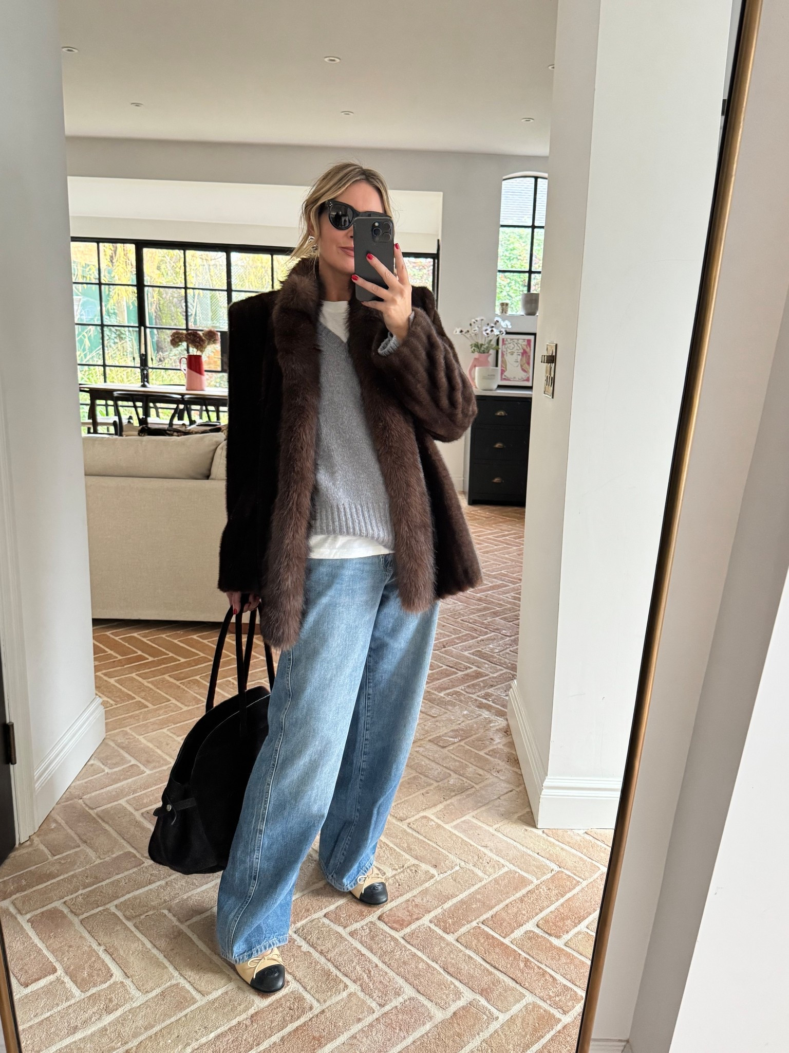 Faux Fur + Baggy Jeans | Winter Outfit | Grey Knit 

#LTKstyletip #LTKwinter #LTKeurope