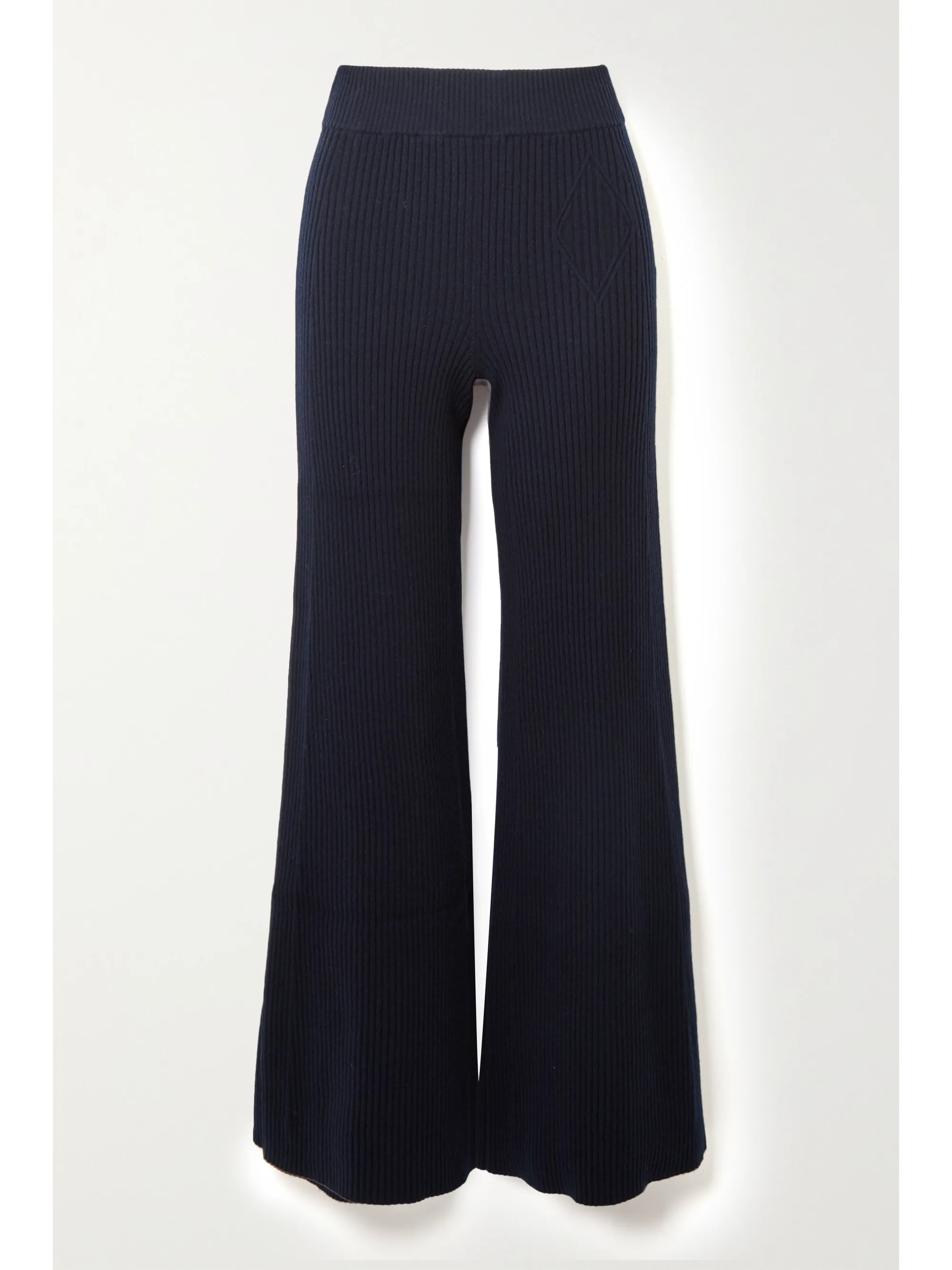 Ribbed wool-blend flared pants | NET-A-PORTER (UK & EU)