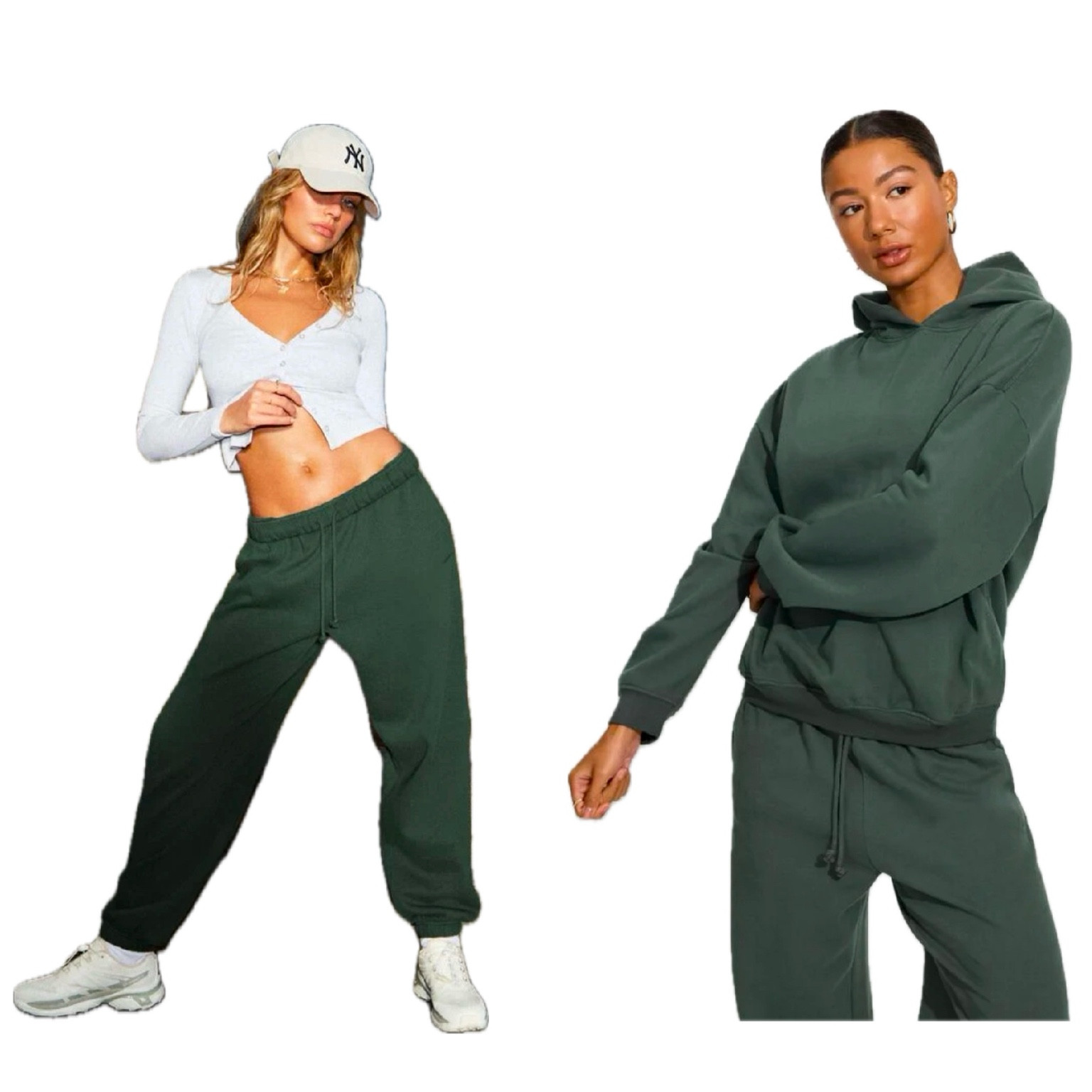 Super chic matching ultra fleece sweat set from Garage in green #garage #matchingset #chic #chicurban #garageclothing #cargosweatpants #boyfriendcargo #ultrafleece

#LTKSeasonal #LTKtravel #LTKstyletip