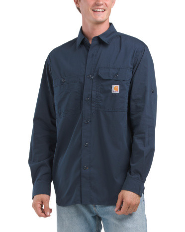 Force Relaxed Fit Long Sleeve Shirt | TJ Maxx