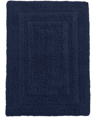 100% Cotton Reversible Bath Rug, 18" x 25", Exclusively at Macy's | Macy's