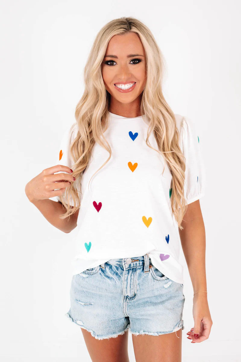 Be Mine Tee - White | The Impeccable Pig